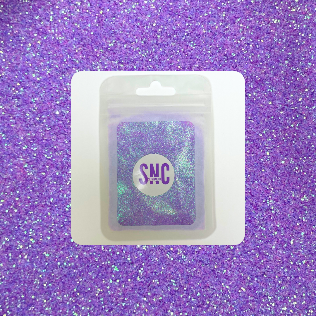 Neon Purple Glitter