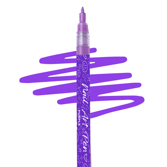 Purple Nail Art Pen