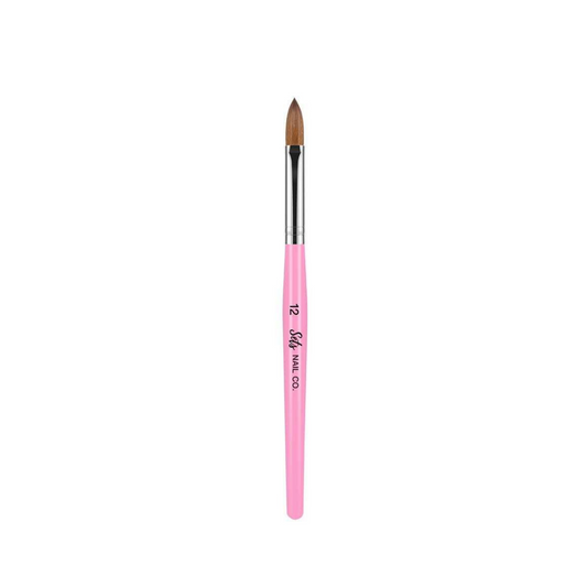 #12 Pink Acrylic Brush