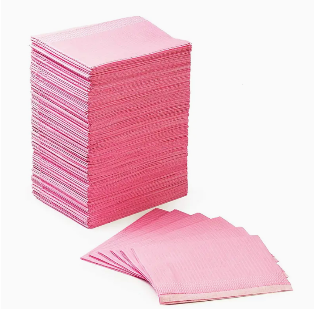 Disposable Nail Desk Covers Pink