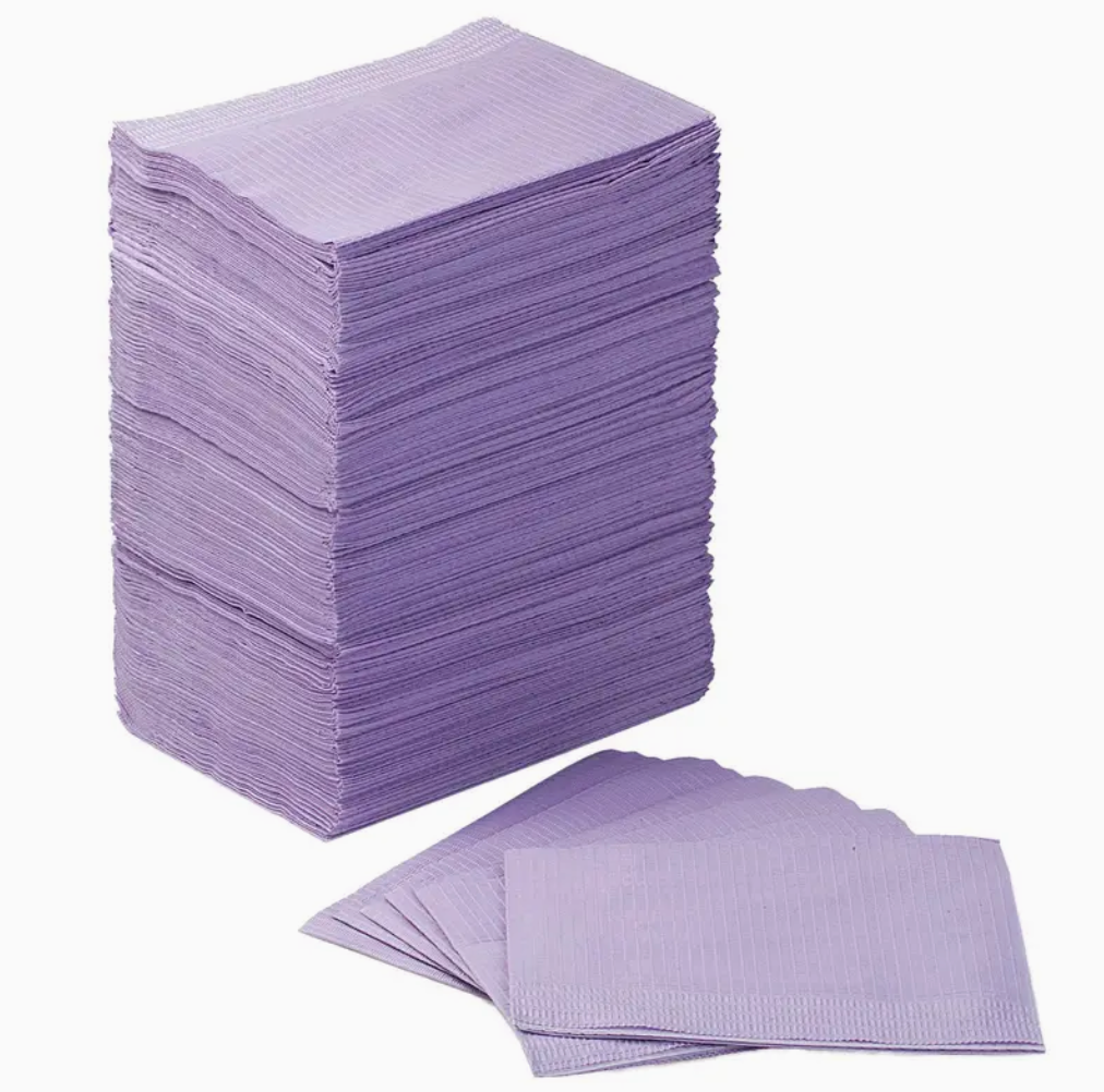 Disposable Nail Desk Covers Purple