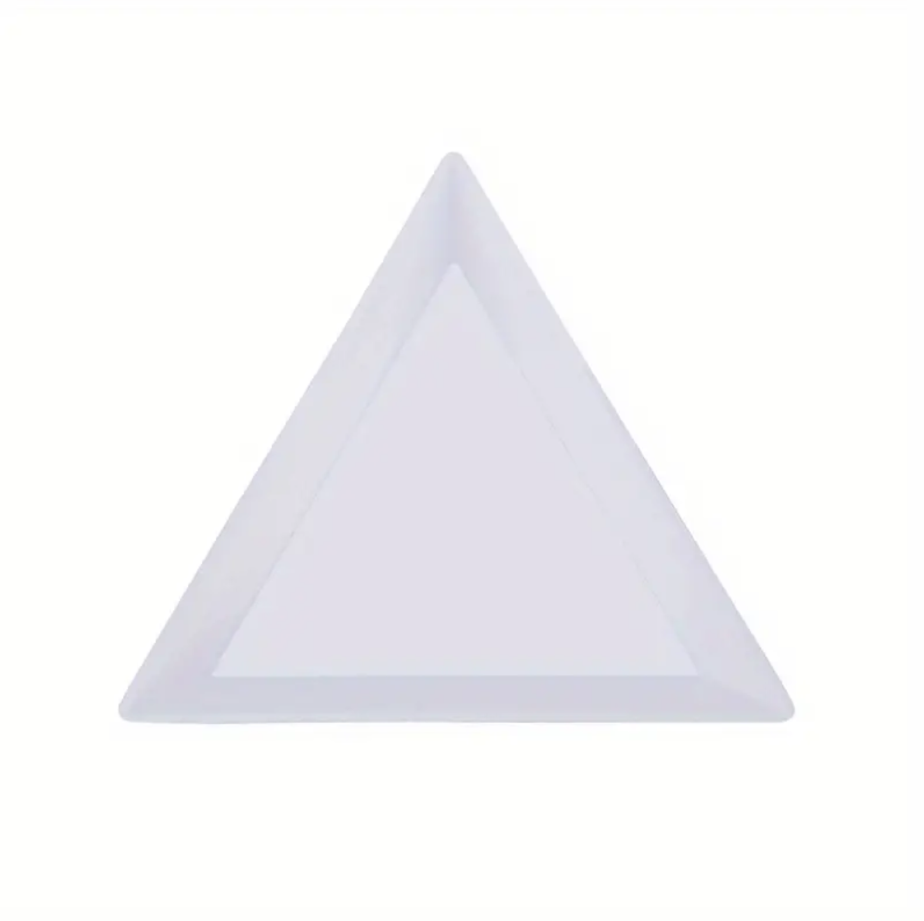 White Triangle Tray